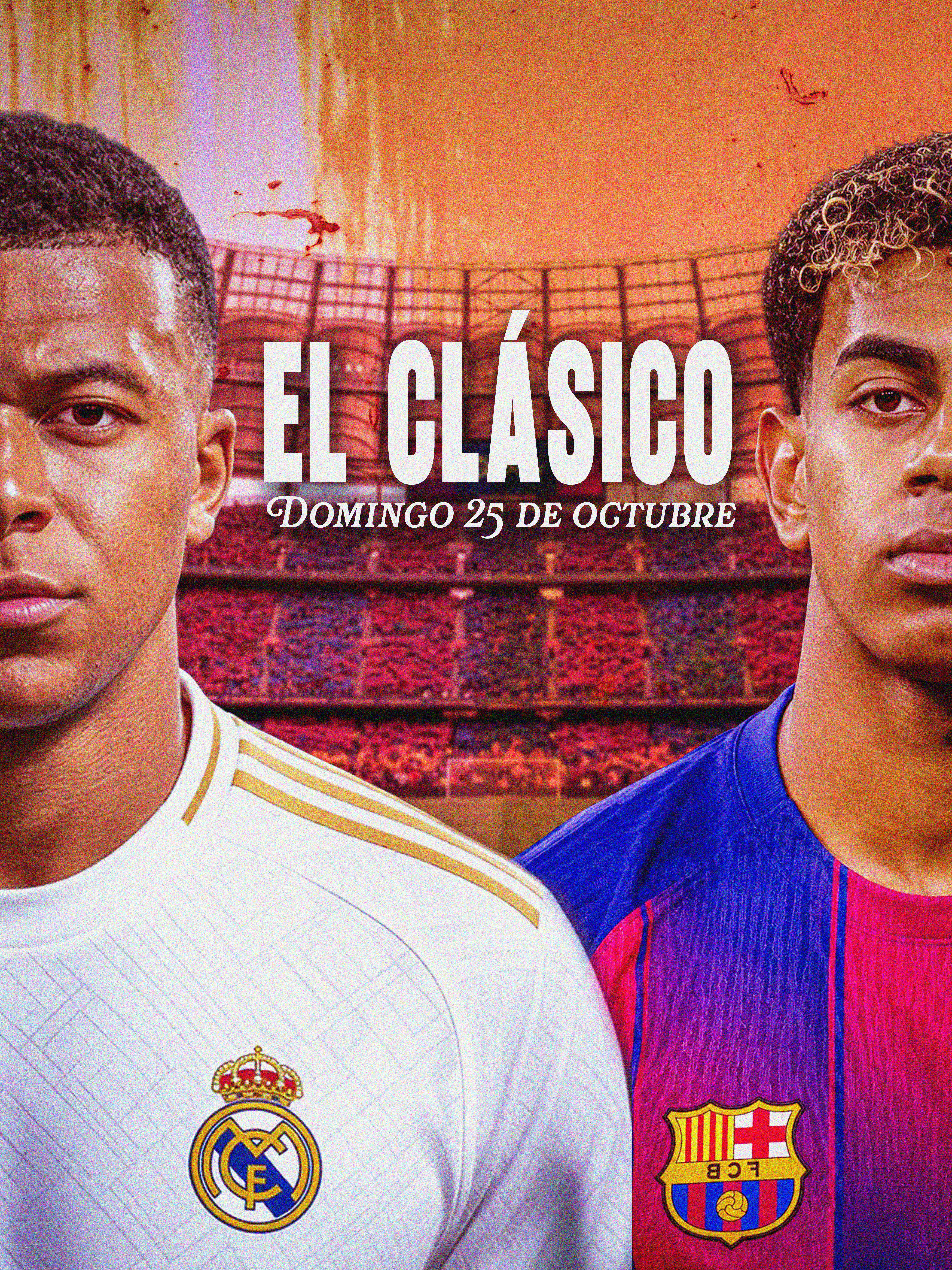 Póster Deportivo de el Clásico